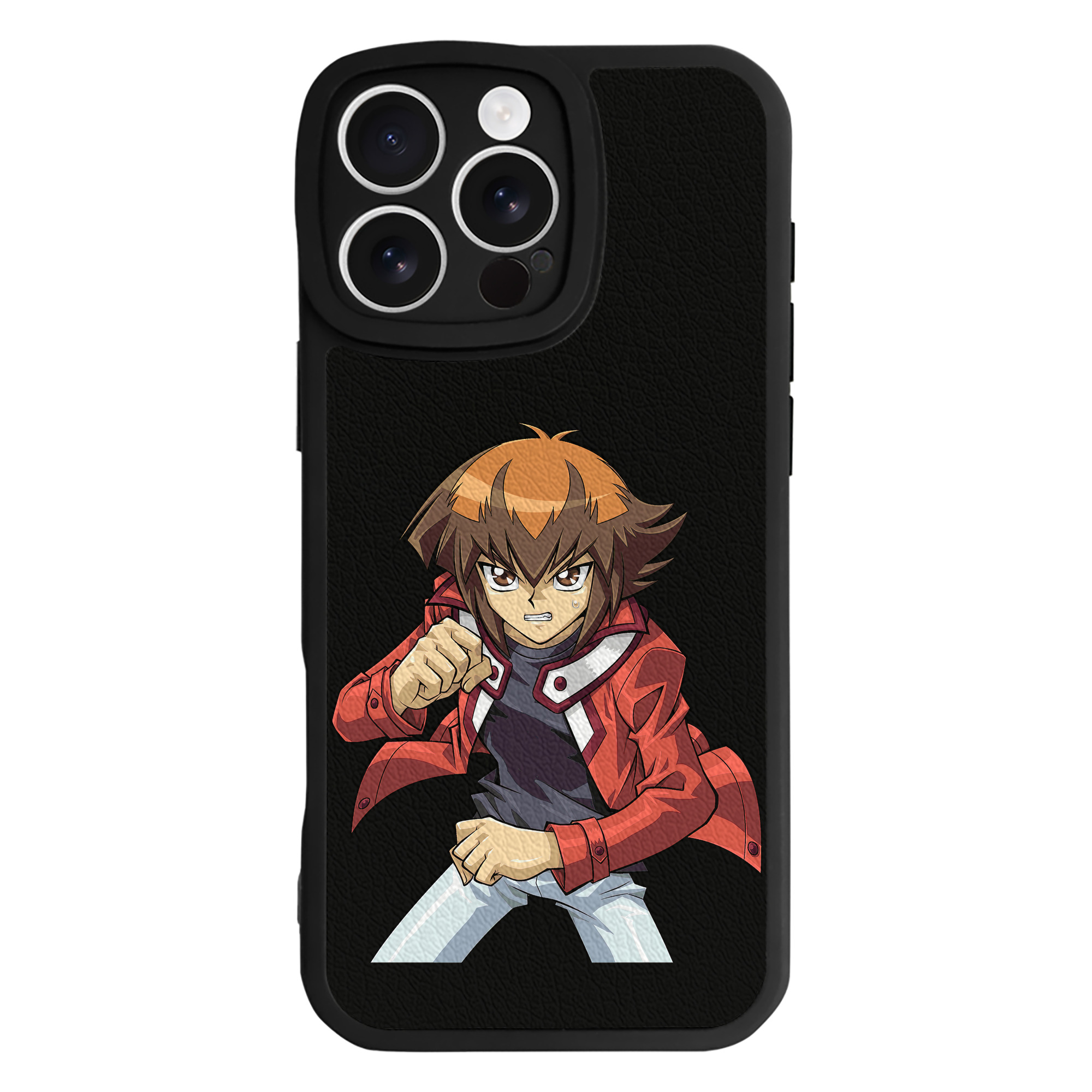遊☆戯☆王 Yu-Gi-Oh! 【iPhone 16シリーズ対応】シリコンスマホケース（レザー調） 材質：シリコン